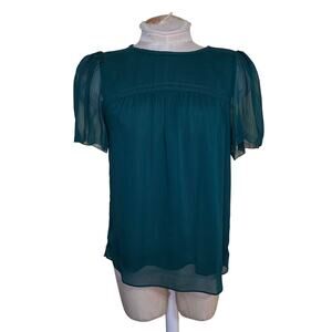 Daniel Rainn Womens Top Size XS NWT Green